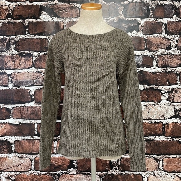 Eileen Fisher Sweater Women's S Small Brown Knit Pullover - Picture 5 of 13